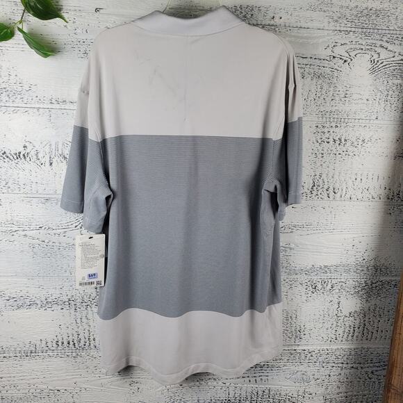 Lululemon Tech Pique Polo Shirt Men’s XXL New With Flaw Store Pull Activewear - Picture 9 of 11